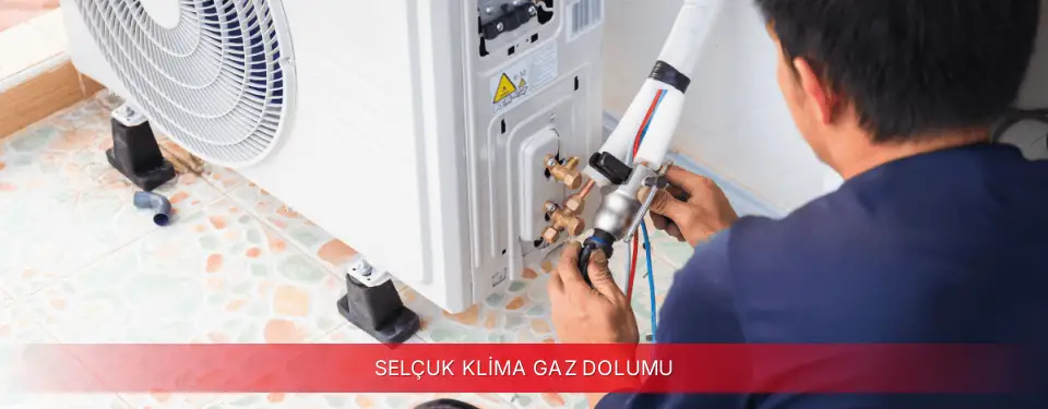 Selçuk İlçemi Awox Klima Gaz Dolumu
